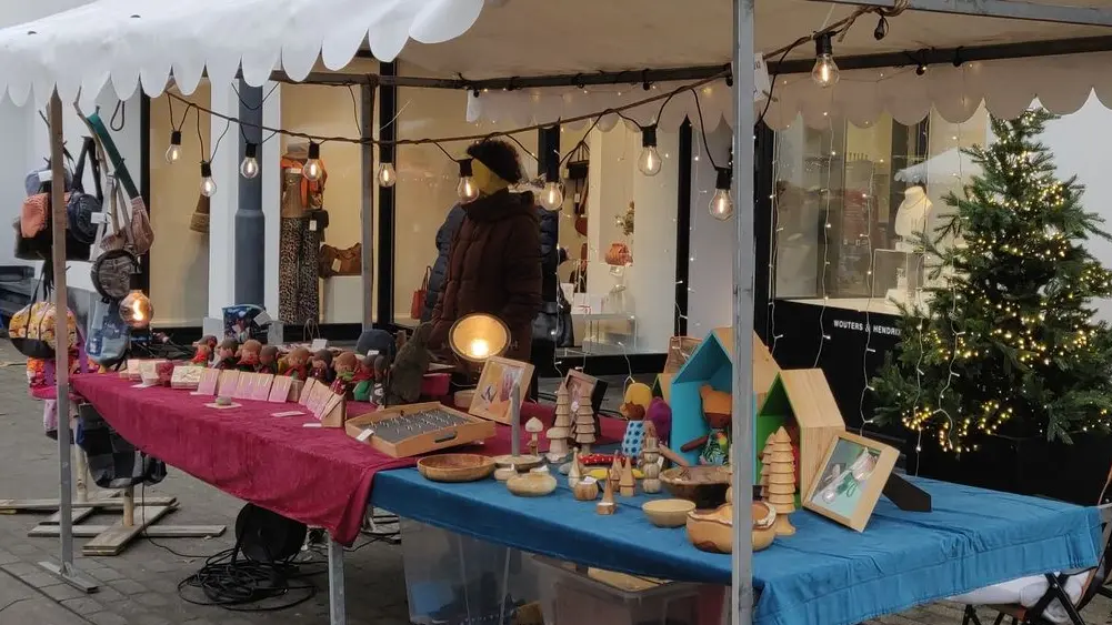 kerstmarkt haacht markt