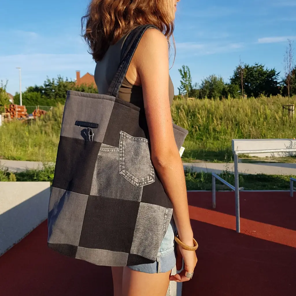 upcycling tas jeans bag