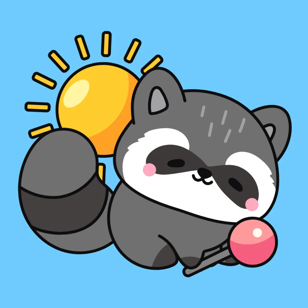 Wasbeer zon.webp