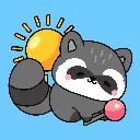 Wasbeer zon.webp