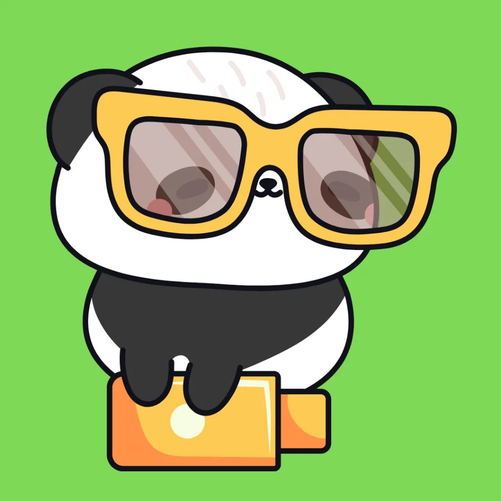 Panda zonnebril.webp