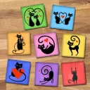 Katten (8 varianten)