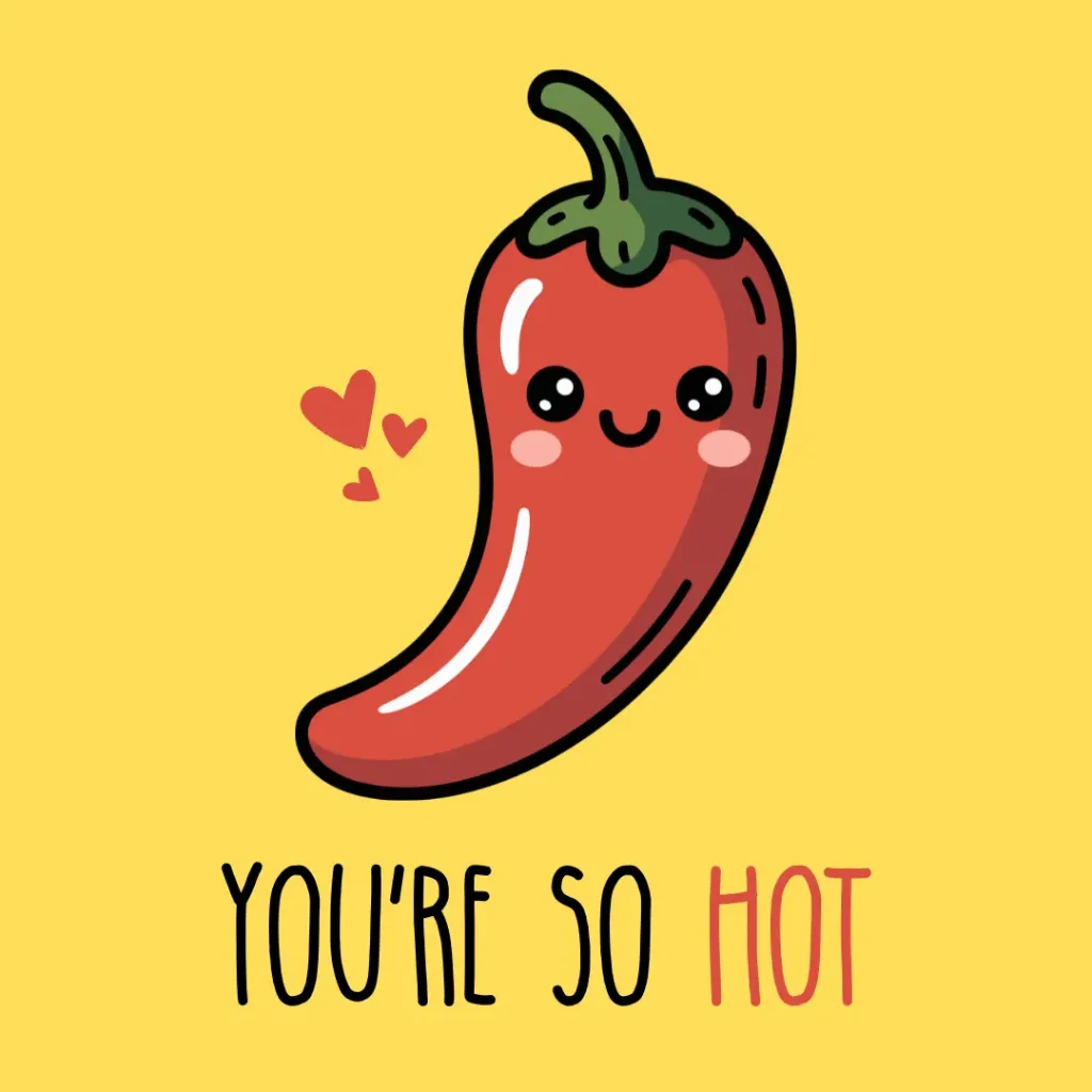 ❤️ Valentijn fruit & groenten (49 varianten) (You're so hot)