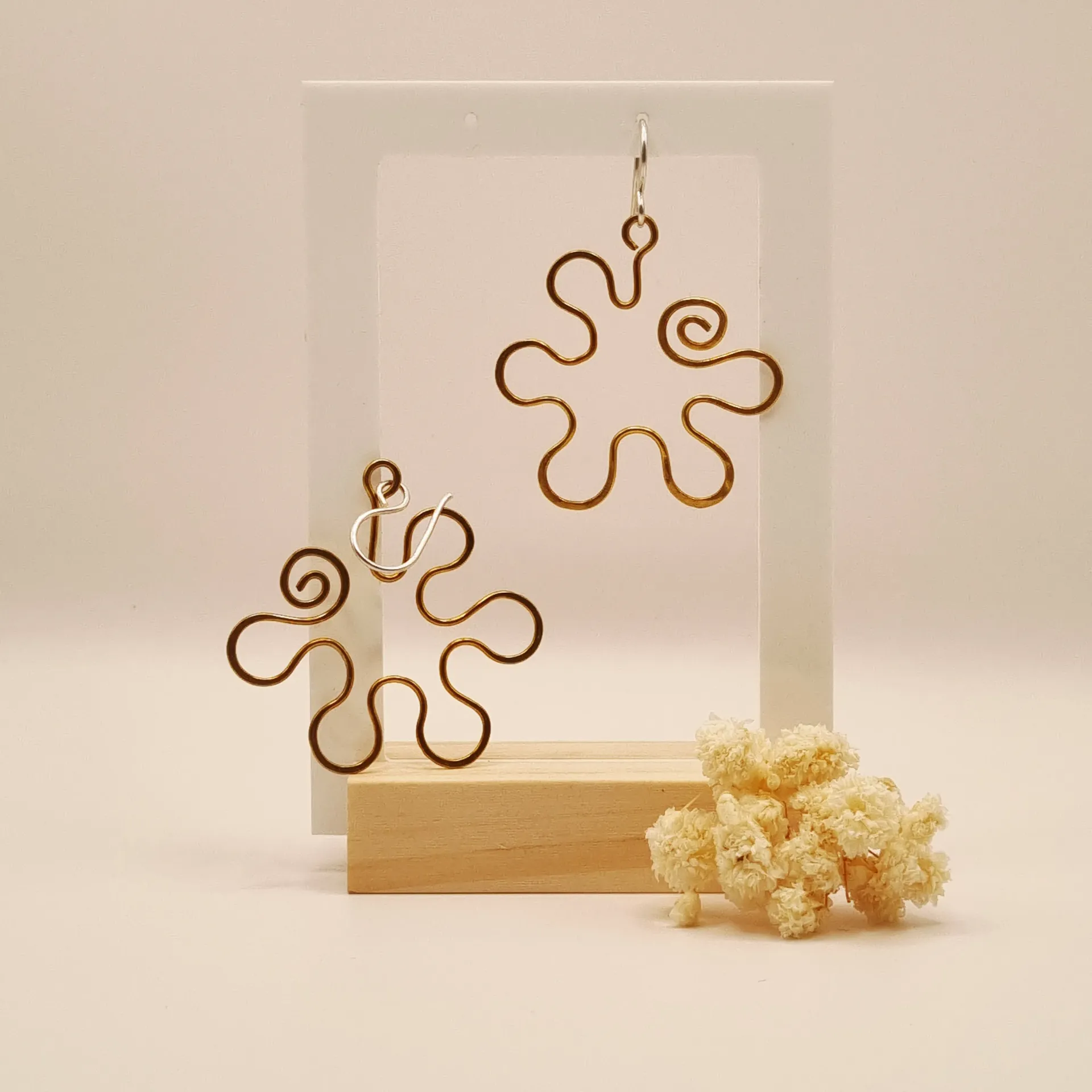 Oorbellen 'Flowerpower'