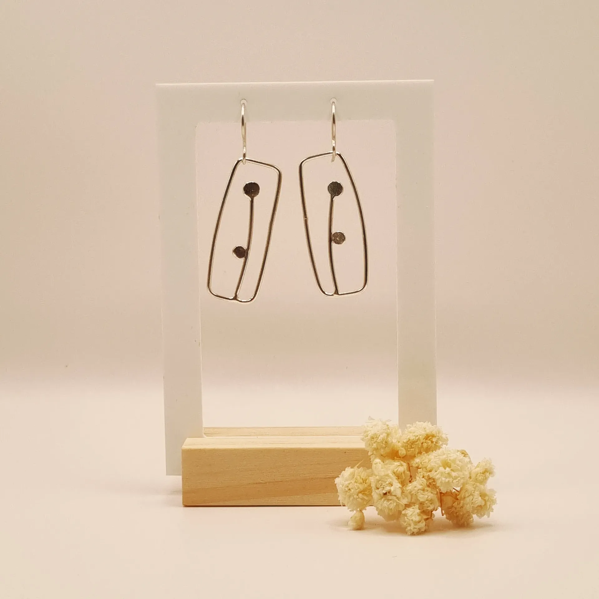 Oorbellen 'Dotwork N°1'