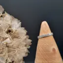 Ring met hamerslag (hagelslag)