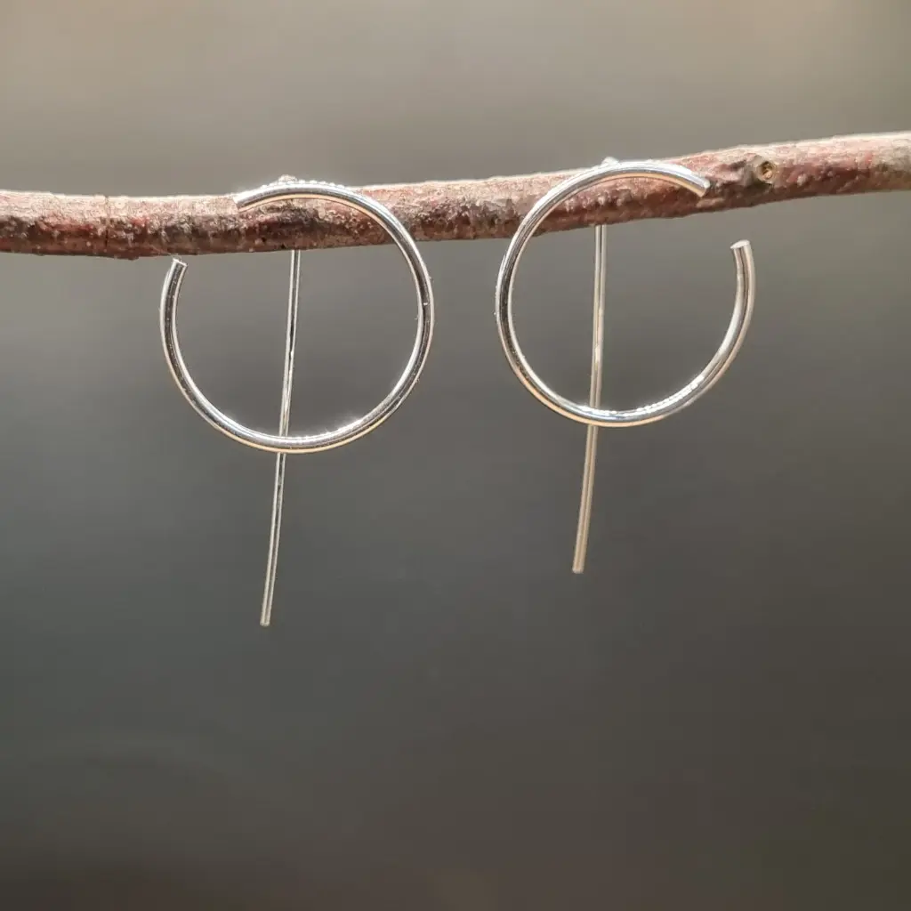 Doortrekoorbel rond open