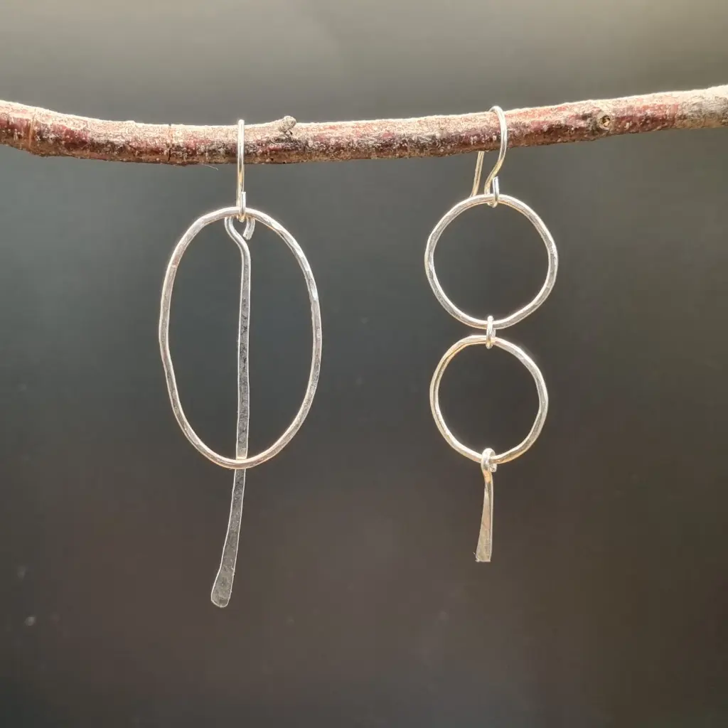 Asymmetrische oorbellen