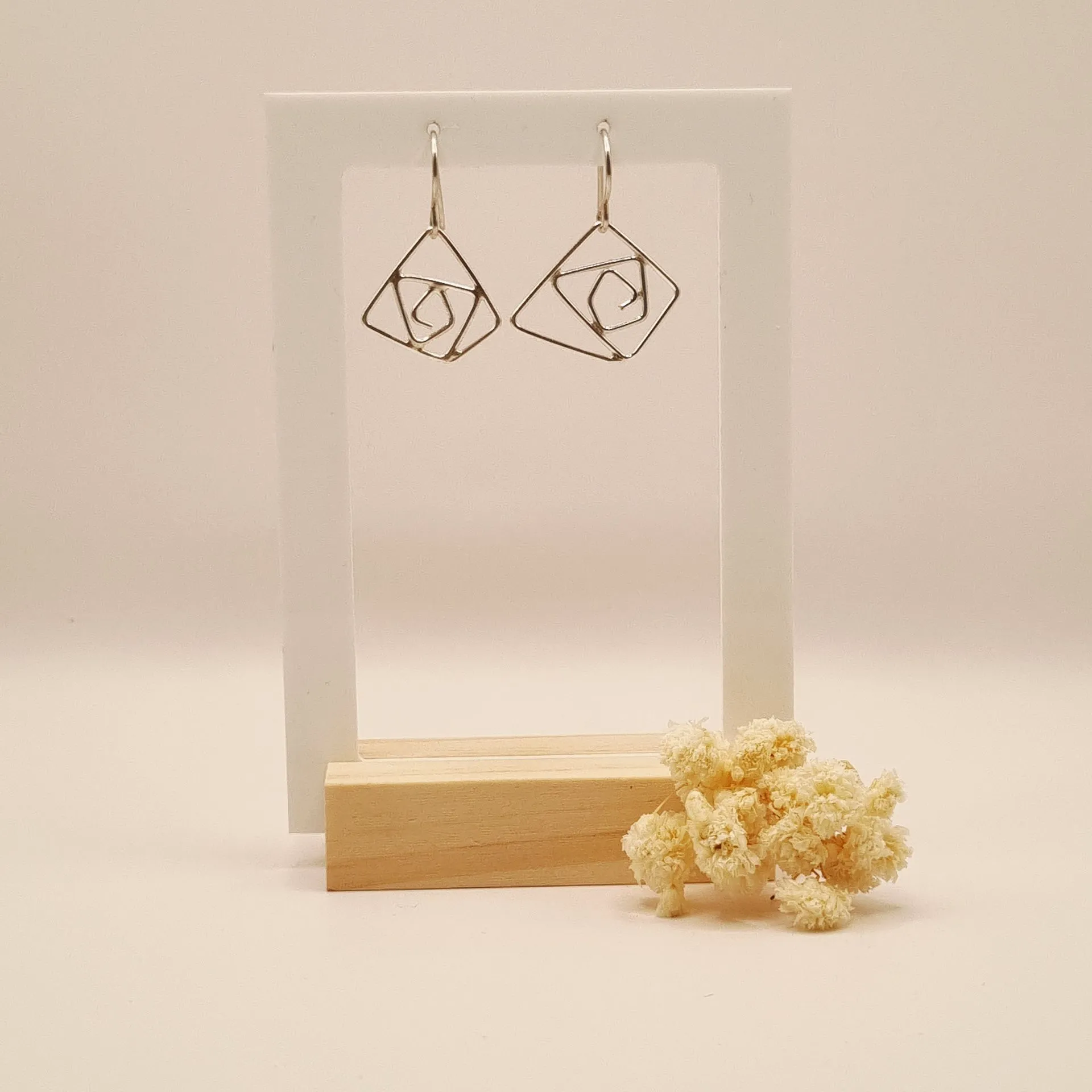 Oorbellen 'Roses N°1'