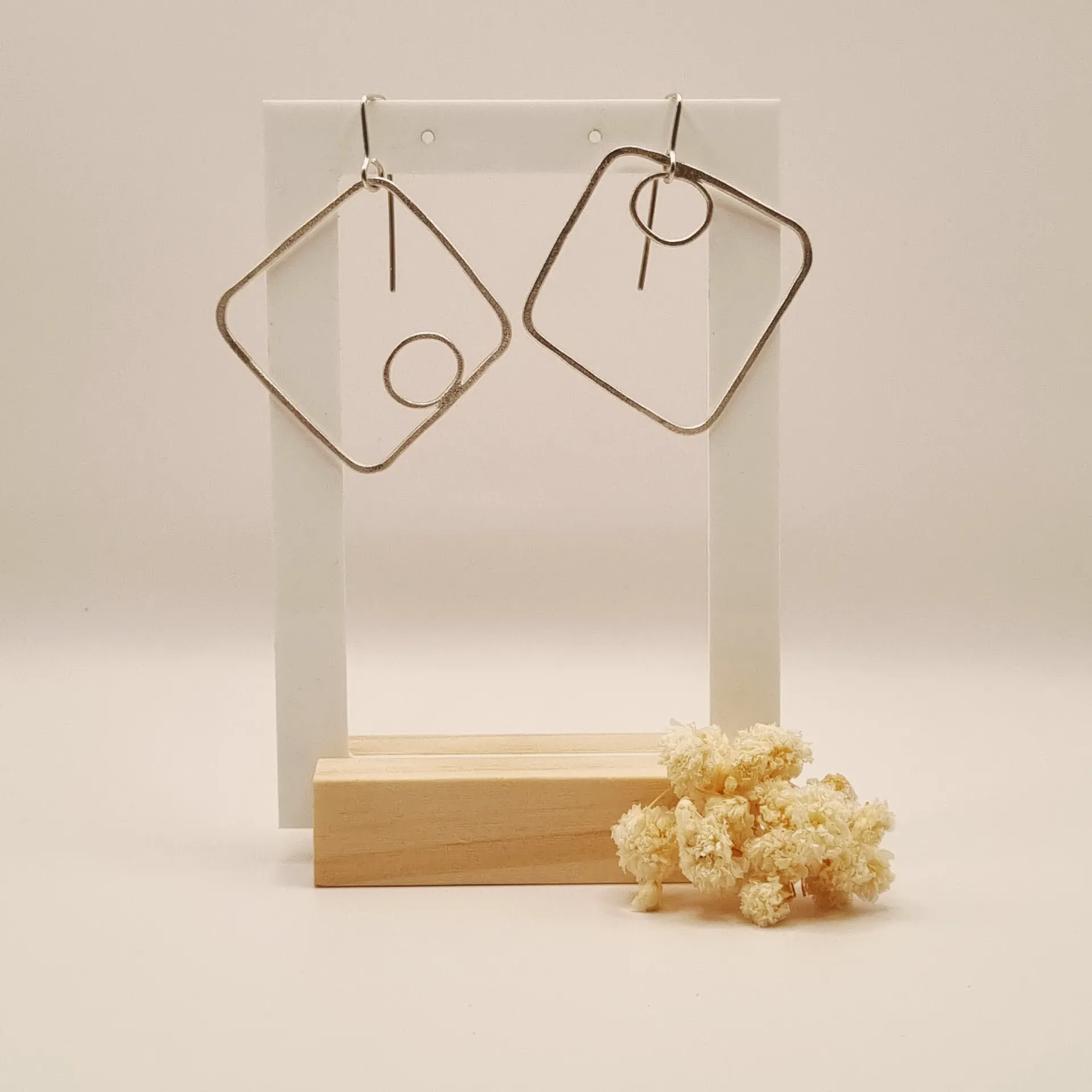 Oorbellen 'Cubes N°1'