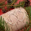 Oorbellen 'Cubes N°1'