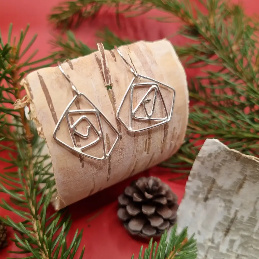 Oorbellen 'Roses N°2'