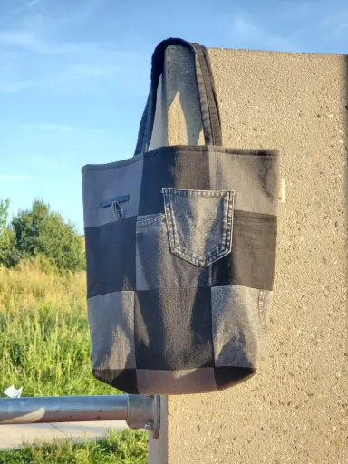 Totebag uit jeans